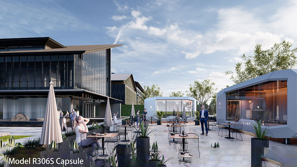 Rover capsule homes factory and production