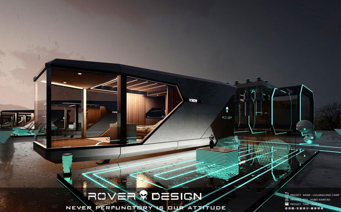 Rover capsule homes factory and production