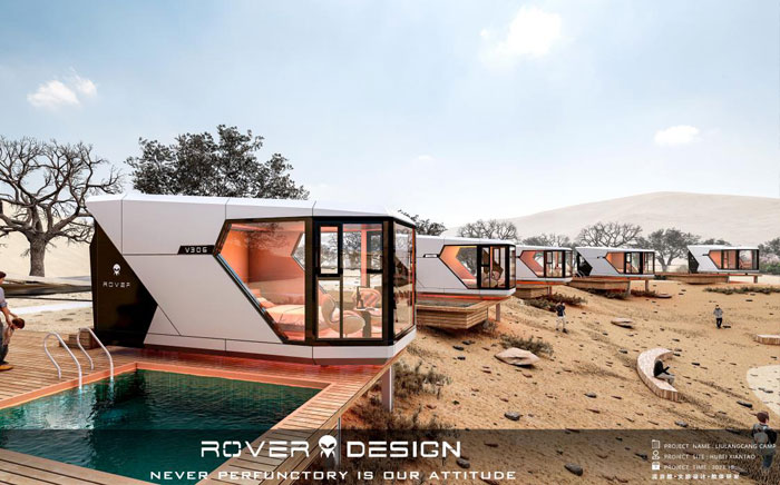 Rover capsule homes factory and production