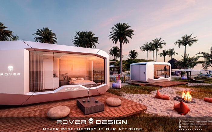 Rover capsule homes factory and production