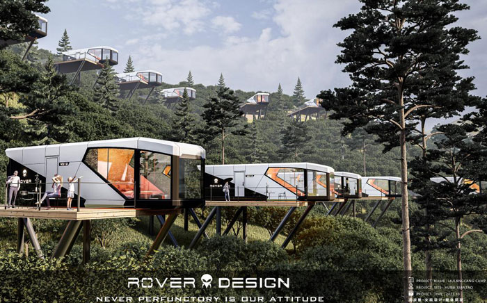 Rover capsule homes factory and production